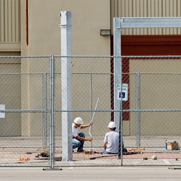 how long can i lease the temporary fence for my construction site or event in Lapel Indiana